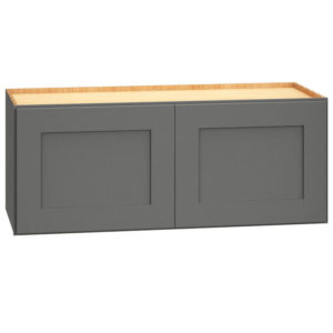 Wall Cabinet with Double Doors in Omni Graphite