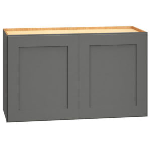 Wall Cabinet with Double Doors in Omni Graphite