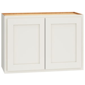 Mantra Cabinets SKU Number W3021 - 30" x 21" x 12" Wall Cabinet with Double Doors in Classic Snow