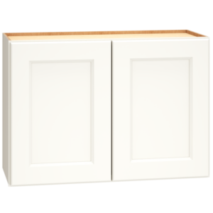 Mantra Cabinets SKU Number W3021 - 30" x 21" x 12" Wall Cabinet with Double Doors in Spectra Snow