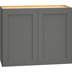 Mantra Cabinets SKU Number W3024 - 30" x 24" Wall Cabinet with Double Doors in Omni Graphite