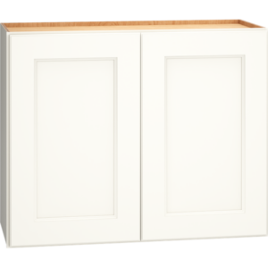 Mantra Cabinets SKU Number W3024 - 30" x 24" Wall Cabinet with Double Doors in Spectra Snow