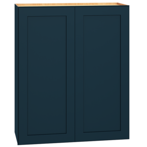 30″ x 36″ Wall Cabinet with Double Doors in Omni Door Style with Admiral Finish