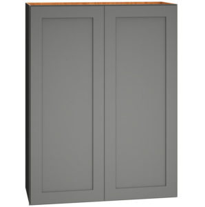 Wall Cabinet with Double Doors in Omni Graphite