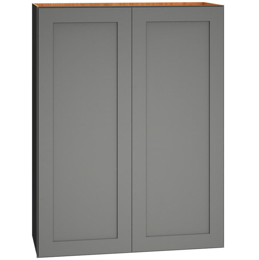 Wall Cabinet with Double Doors in Omni Graphite