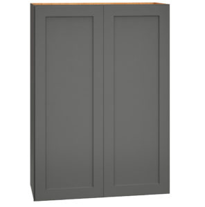 Wall Cabinet with Double Doors in Omni Graphite