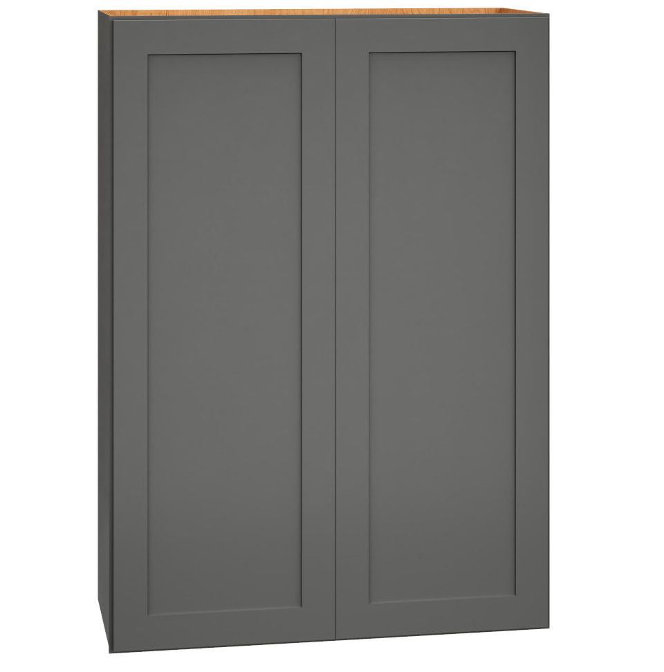 Wall Cabinet with Double Doors in Omni Graphite