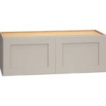 Wall Cabinet with Double Doors in Omni Mineral