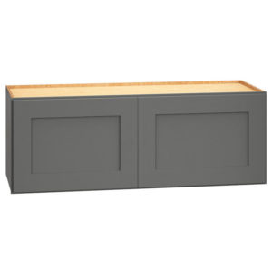Wall Cabinet with Double Doors in Omni Graphite