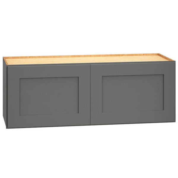 33" x 12" Wall Cabinet | Double Doors | Omni Graphite | Mantra