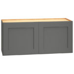 Wall Cabinet with Double Doors in Omni Graphite