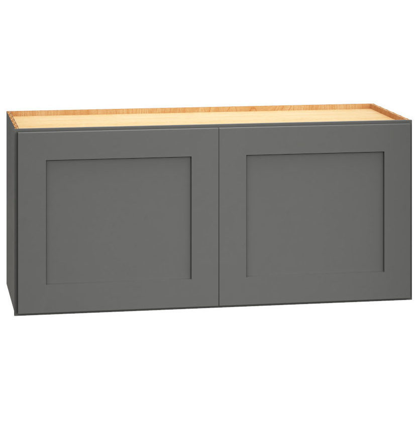 Wall Cabinet with Double Doors in Omni Graphite