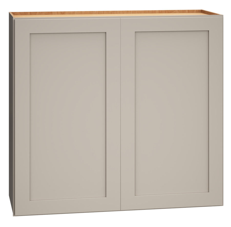 Wall Cabinet with Double Doors in Omni Mineral