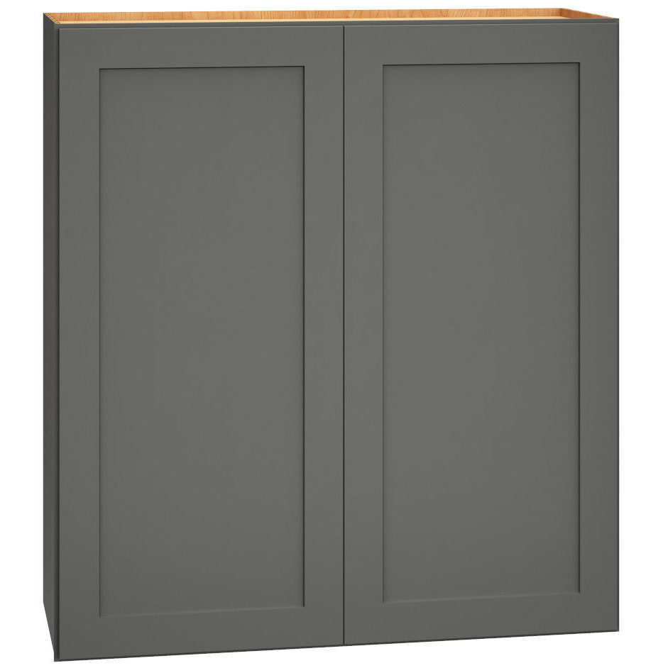 Wall Cabinet with Double Doors in Omni Graphite