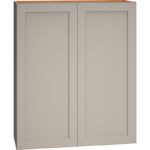 Wall Cabinet with Double Doors in Omni Mineral