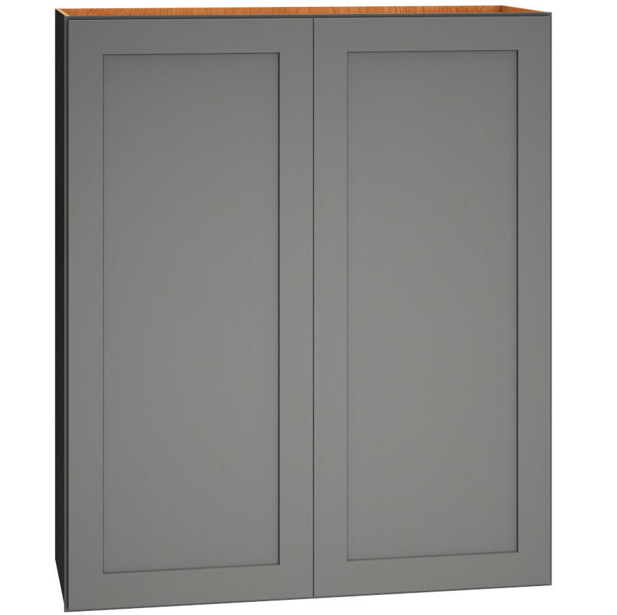 Wall Cabinet with Double Doors in Omni Graphite