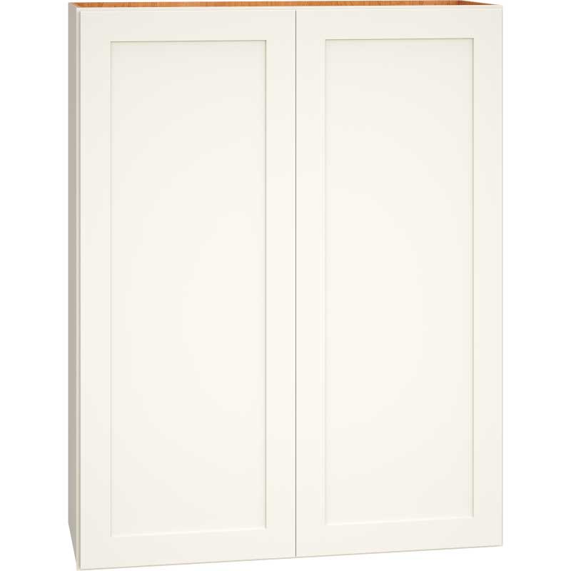 Mantra Cabinets SKU Number W3342 - 33" x 42" Wall Cabinet with Double Doors in Omni Snow