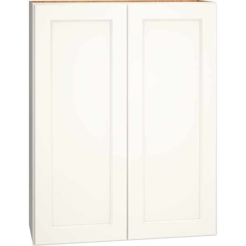 Mantra Cabinets SKU Number W3342 - 33" x 42" Wall Cabinet with Double Doors in Spectra Snow