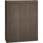 Mantra Cabinets SKU Number W3342 - 33" x 42" Wall Cabinet with Double Doors in Omni Beachwood