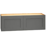 x 12" Wall Cabinet with Double Doors in Omni Graphite