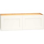 x 12" Wall Cabinet with Double Doors in Omni Snow
