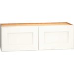 x 12" Wall Cabinet with Double Doors in Spectra Snow