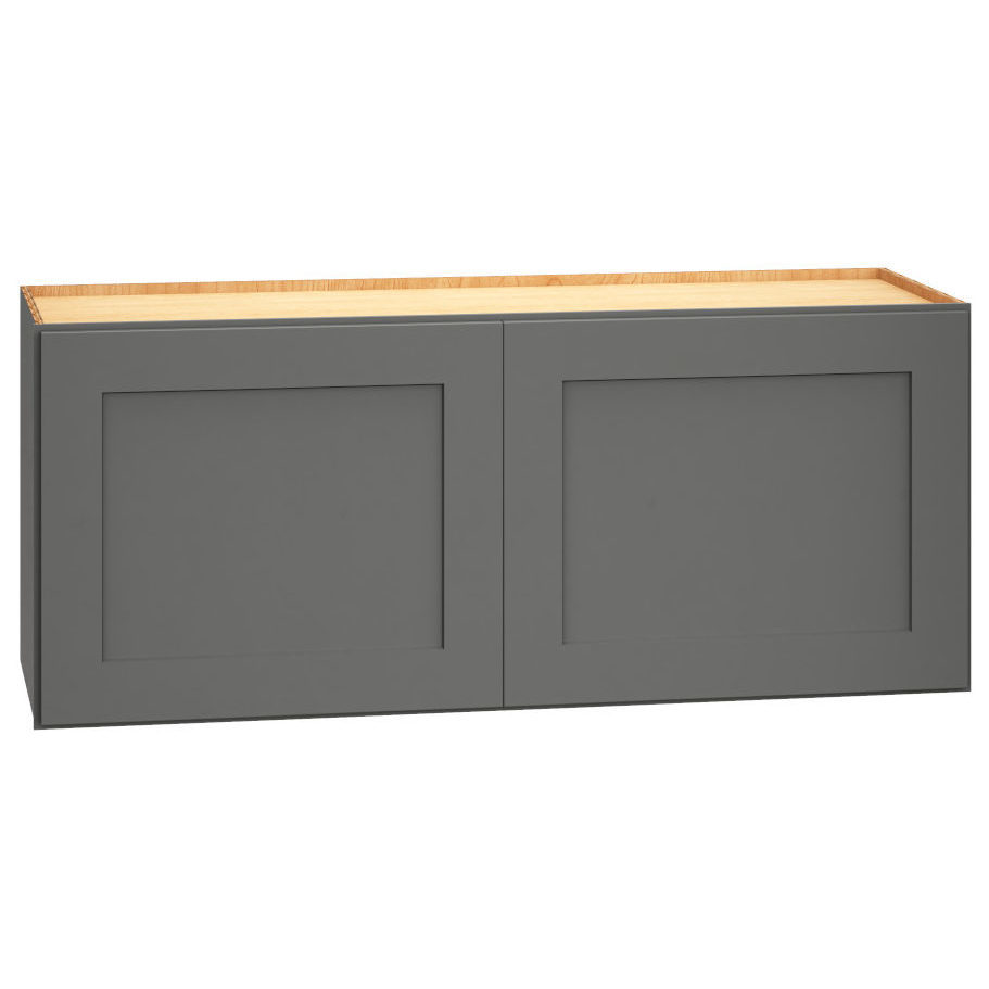 Wall Cabinet with Double Doors in Omni Graphite