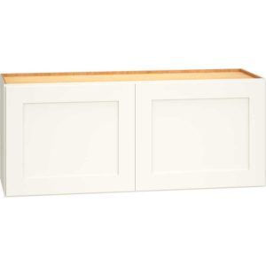Wall Cabinet with Double Doors in Omni Snow