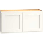 x 12" Wall Cabinet with Double Doors in Classic Snow