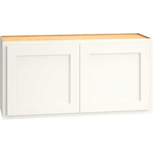 x 12" Wall Cabinet with Double Doors in Classic Snow