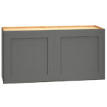x 12" Wall Cabinet with Double Doors in Omni Graphite