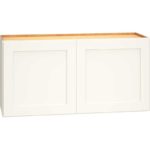 x 12" Wall Cabinet with Double Doors in Omni Snow