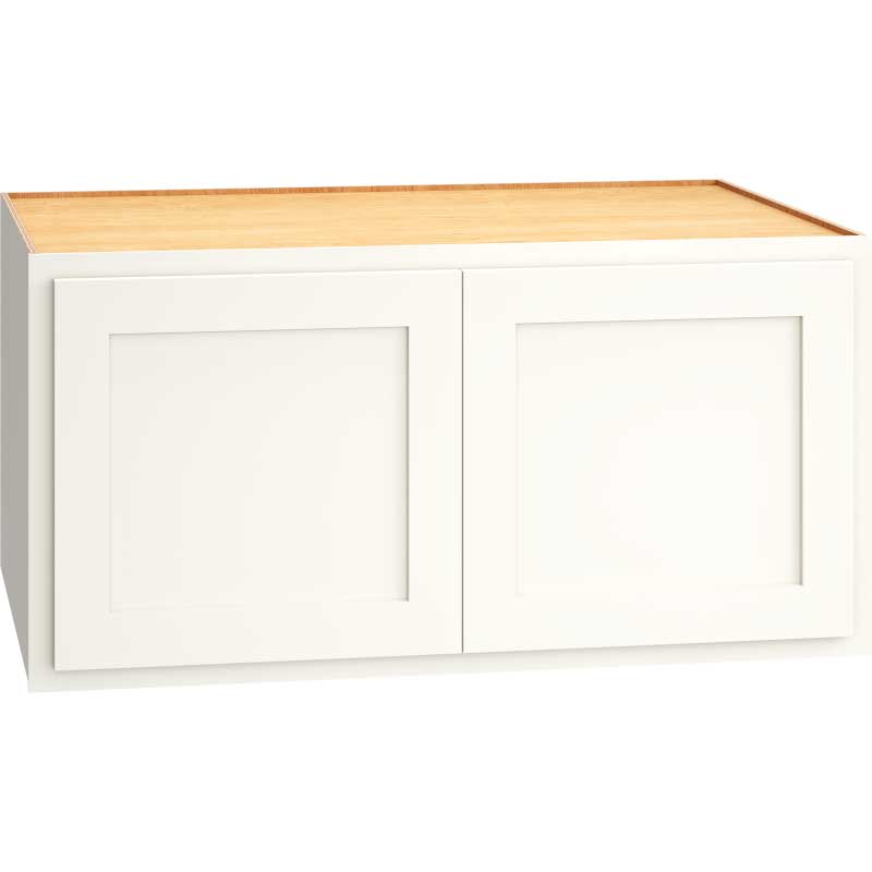 x 24" Wall Cabinet with Double Doors in Classic Snow