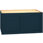 36 Inch Wall Cabinet in Omni door style with Admiral finish