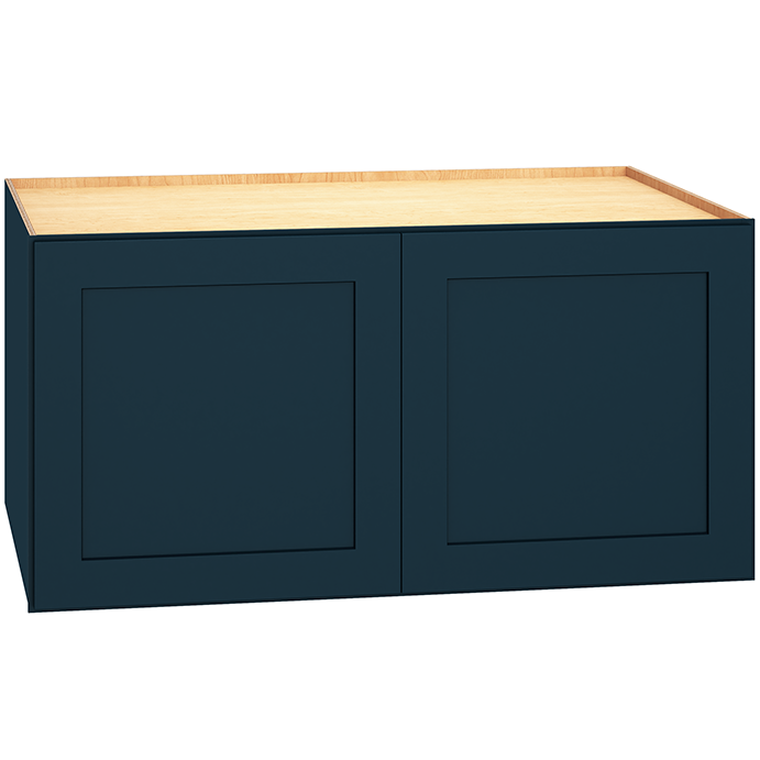 36 Inch Wall Cabinet in Omni door style with Admiral finish