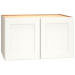 Mantra Cabinets SKU Number W362124 - 36" x 21" x 24" Wall Cabinet with Double Doors in Spectra Snow