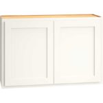 x 12" Wall Cabinet with Double Doors in Classic Snow