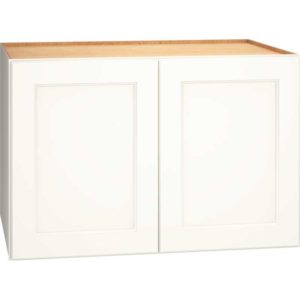 x 24" Wall Cabinet with Double Doors in Spectra Snow