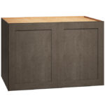 x 24" Wall Cabinet with Double Doors in Omni Beachwood