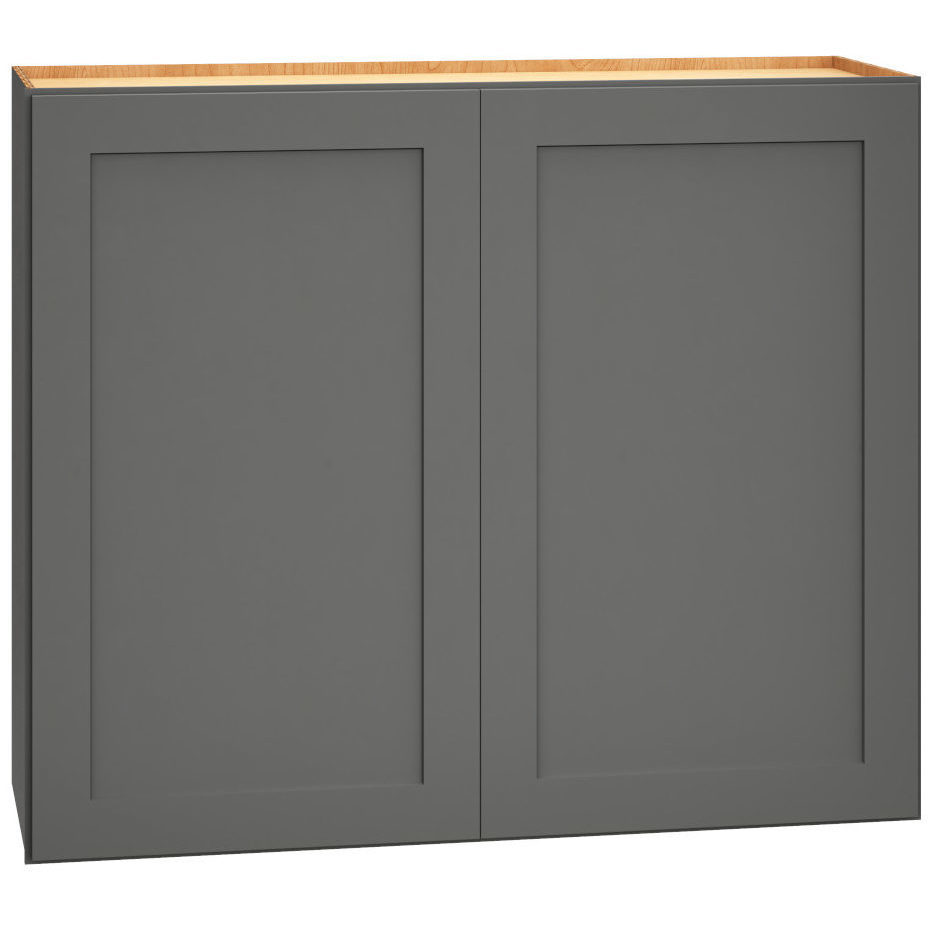 Wall Cabinet with Double Doors in Omni Graphite