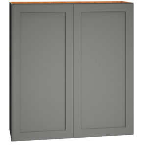 Wall Cabinet with Double Doors in Omni Graphite