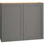 Mantra Cabinets W4236 - 42" x 36" Wall Cabinet with Double Doors in Omni Graphite