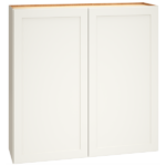 Mantra Cabinets SKU Number W4242 - 42" x 42" Wall Cabinet with Double Doors in Omni Snow