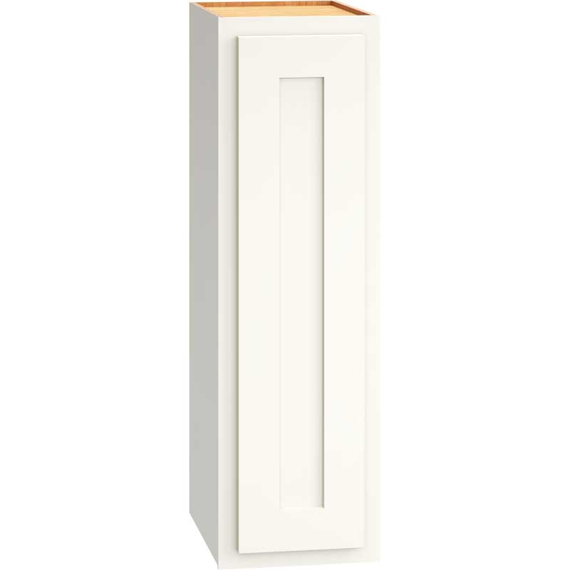 Wall Cabinet with Single Door in Classic Snow