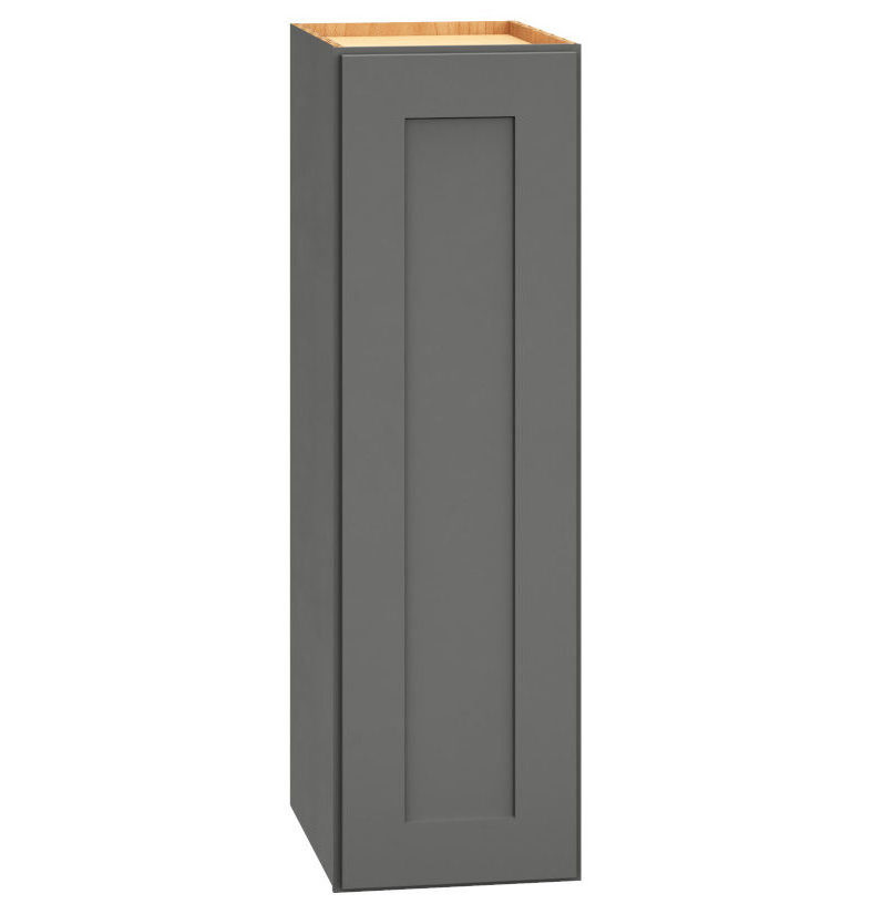 Wall Cabinet with Single Door in Omni Graphite