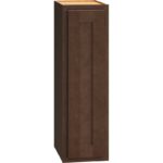 Wall Cabinet with Single Door in Classic Bark