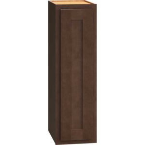 Wall Cabinet with Single Door in Classic Bark