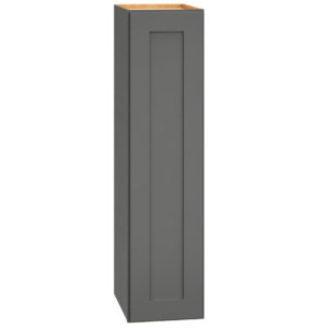 Wall Cabinet with Single Door in Omni Graphite