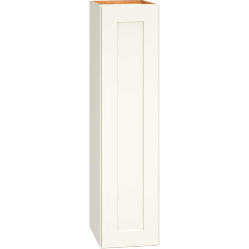 Wall Cabinet with Single Door in Omni Snow