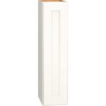 Wall Cabinet with Single Door in Spectra Snow